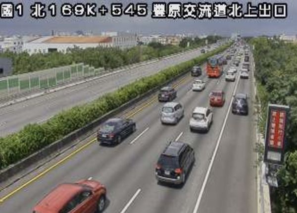 ▲▼國道今湧現北上車潮，多路段塞車。（圖／高公局即時路況）