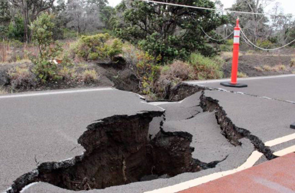 ▲▼巴布亞紐幾內亞發生規模7.6地震。（圖／翻攝推特）