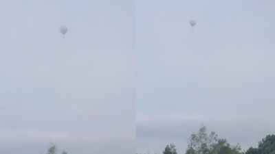 搭熱氣球找松子「安全繩脫落」　陸男飄行321公里卡俄羅斯樹上