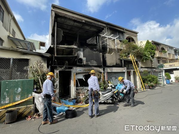 ▲▼台南永康烤肉釀火災，祖孫3人命喪火窟。（圖／記者許展溢攝）