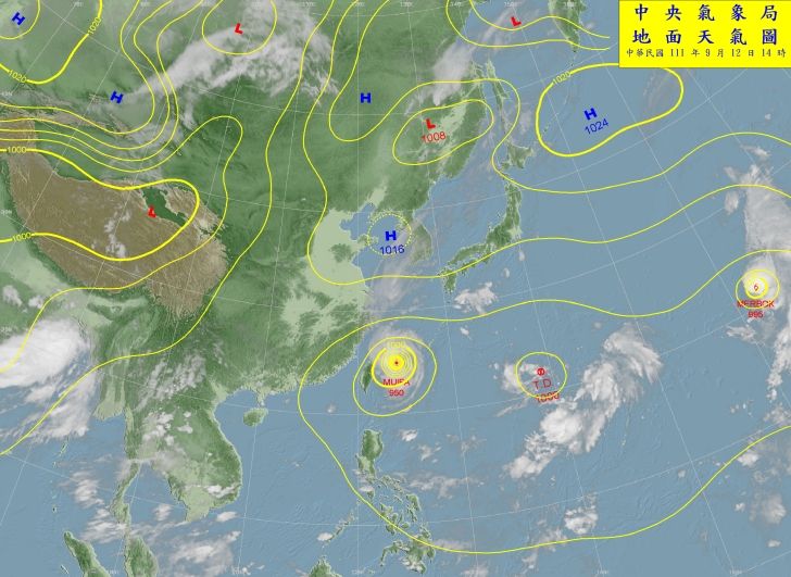 ▲▼             。（圖／氣象局）