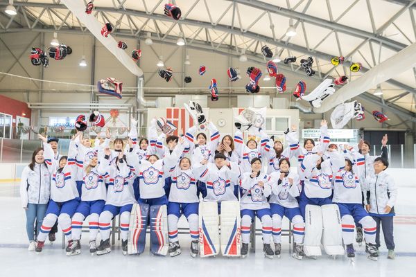 ▲▼中華U18女子冰球代表隊創隊史最佳成績。（圖／翻攝自Facebook／中華冰球協會）