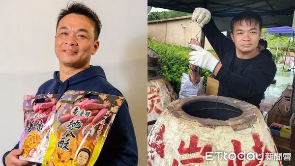 ▲新北石門青農結合在地農友 許允銘創造甘藷全年經濟價值。（圖／合成照／新北市農業局、記者郭世賢攝）
