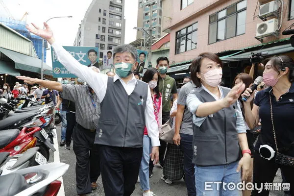 ▲▼陳時中拜訪木柵市場。（圖／記者湯興漢攝）
