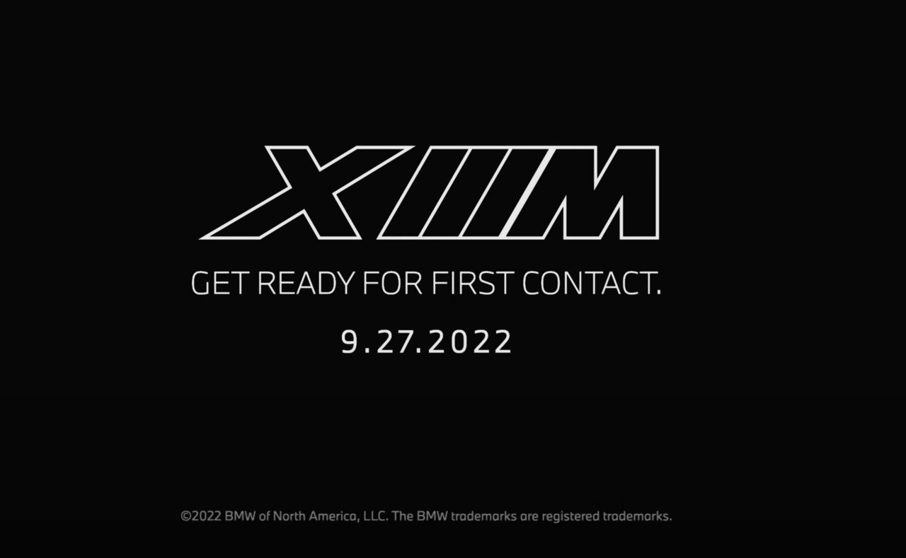 ▲BMW XM確認9/27發表。（圖／翻攝自BMW）