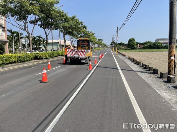 ▲萬丹鄉萬丹路14日早上發生一起死亡車禍            。（圖／記者陳崑福翻攝，下同）