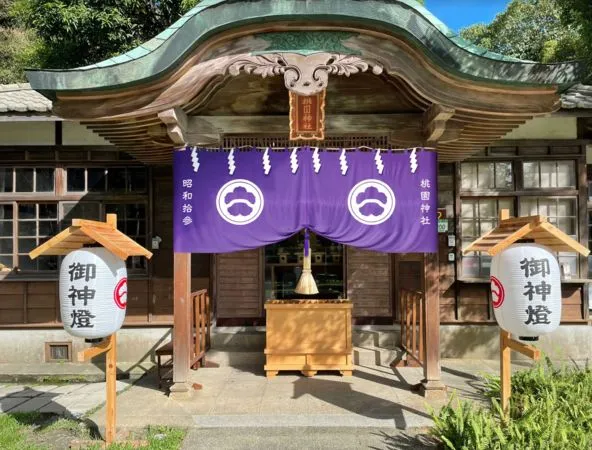 ▲桃園神社9月起推出「緣結び風鈴」。（圖／桃園神社提供）