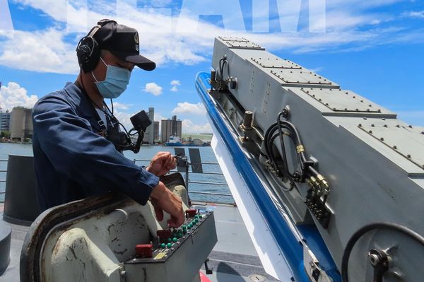 ▲▼海軍首度公開紀德級軍艦飛彈班的戰備與工作情形。（圖／翻攝自中華民國海軍臉書專頁）