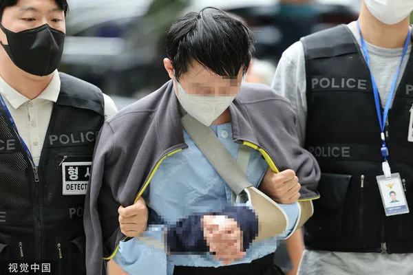 ▲▼「新堂站殺人事件」兇嫌全姓男子16日出庭接受審訊。（圖／CFP）