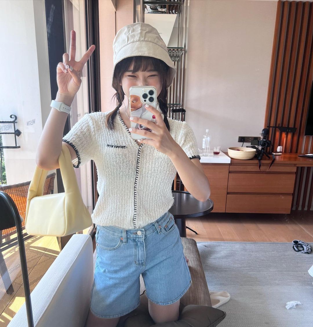 ▲愛莉莎莎獨自到桃園高級渡假酒店享受。（圖／翻攝自Instagram／goodalicia）