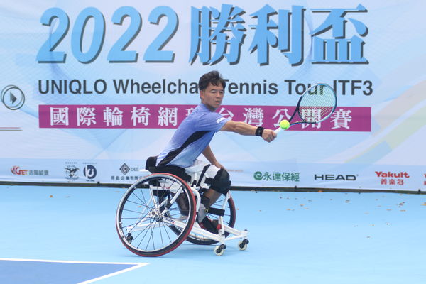 ▲▼   勝利盃國際輪椅網球台灣公開賽，日本好手真田卓奪下男單冠軍。（圖／大會提供）