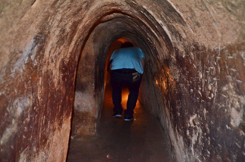 越南胡志明市古芝地道(圖/記者陳姿吟攝)
