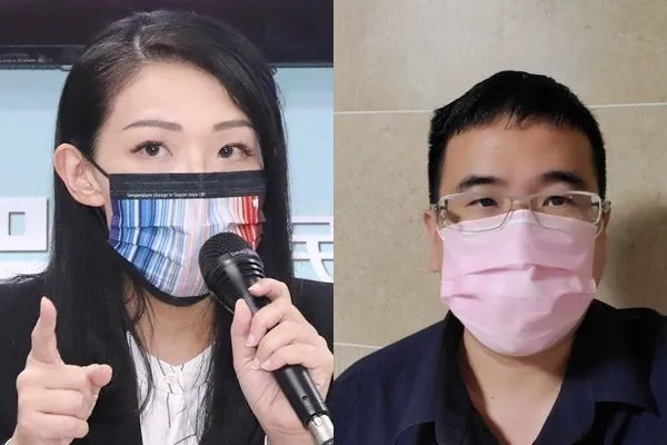 ▲▼             。（圖／左記者屠惠剛攝、右翻攝石明謹FB）