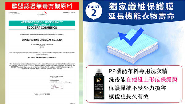 ▲▼貴森森機能服超難洗？用對洗劑幫機能衣物上層保護膜不再怕洗壞！（圖／業者提供）