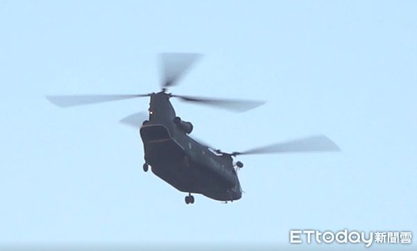 ▼CH-47SD契努克運輸直升機。（圖／記者呂佳賢攝）