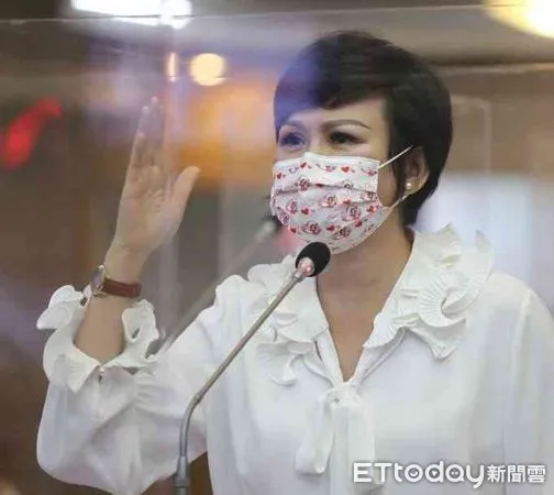 ▲近日在Line上瘋傳台南永康區選舉民調結果的截圖，排名第1的是國民黨籍現任市議員林燕祝，林燕祝懷疑係有心人想誤導選民。（圖／記者林悅翻攝，下同）