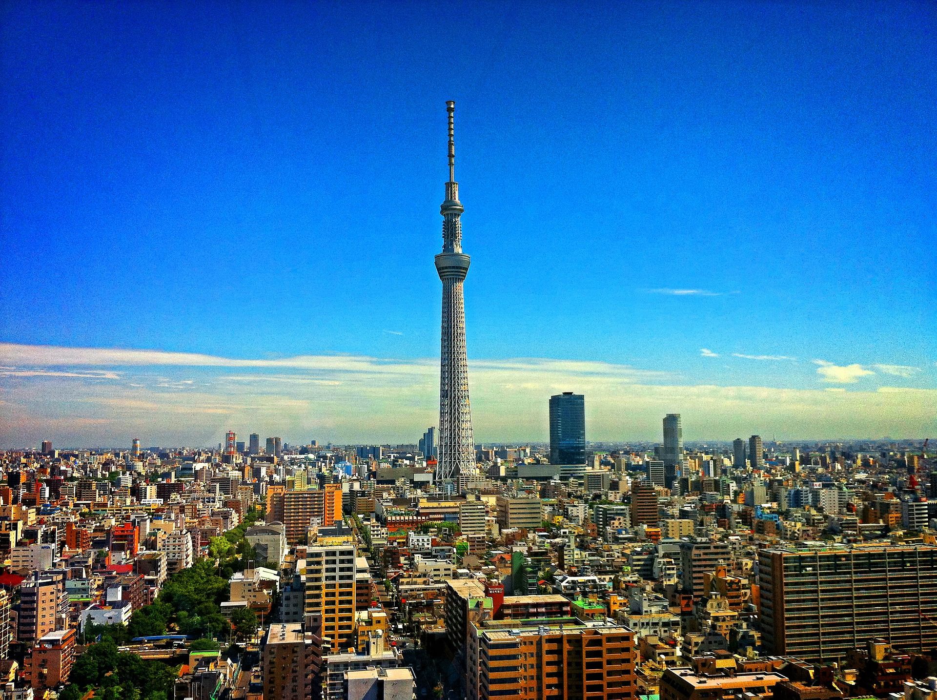 ▲▼東京旅遊,日本旅遊,晴空塔。（圖／取自免費圖庫pixabay）