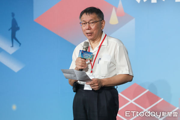 ▲台北市長柯文哲出席2022參與式預算論壇。（圖／記者林敬旻攝）