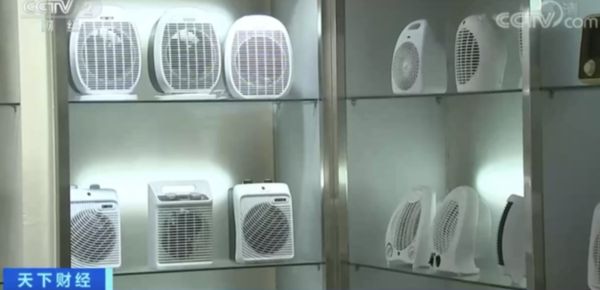 ▲大陸生產的取暖器在歐洲熱賣。（圖／翻攝央視）
