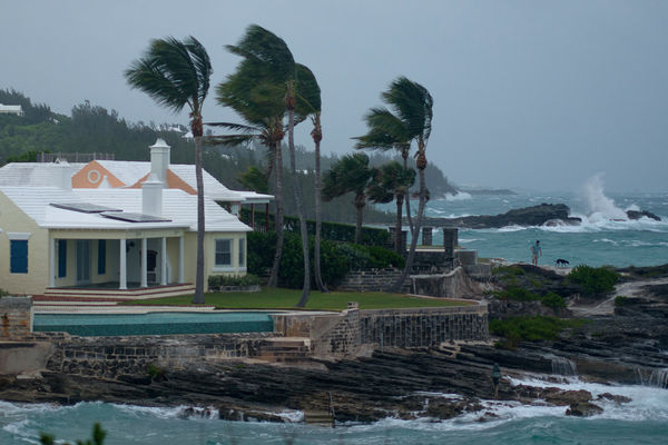 ▲▼ 颶風菲奧娜（Hurricane Fiona）,百慕達。（圖／路透）