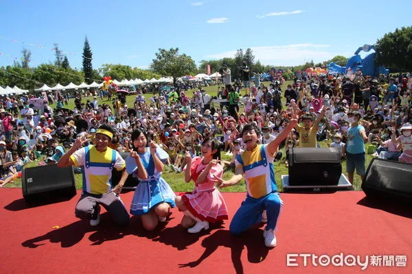 ▲勞工親子暨特色產業嘉年華盛大登場。（圖／記者楊漢聲翻攝）