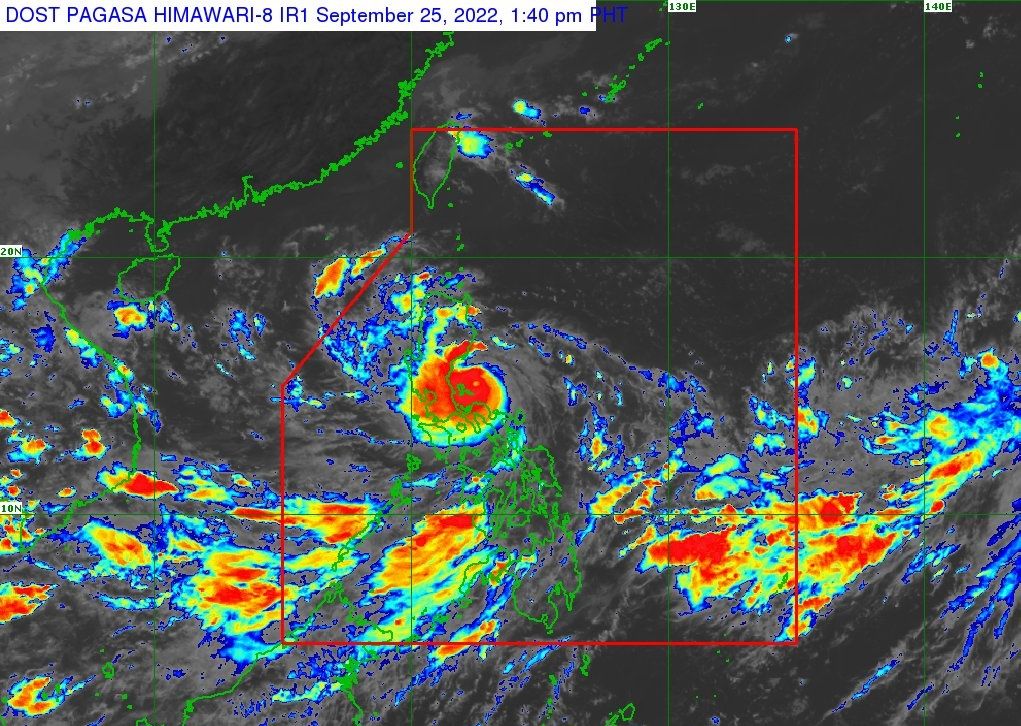 ▲▼ 諾魯颱風即將登陸菲律賓。（圖／翻攝自PAGASA-DOST）