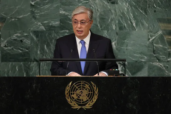 ▲▼哈薩克總統托卡葉夫（Kassym－Jomart Tokayev）。（圖／路透）