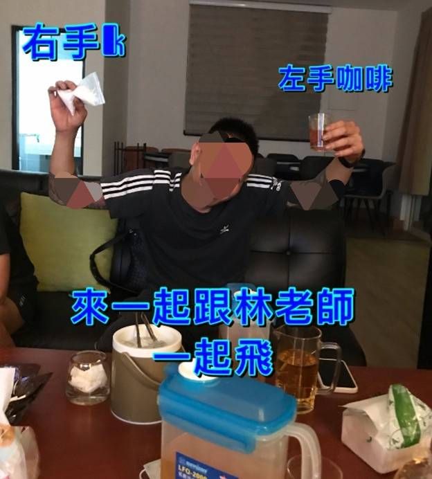 ▲▼花蓮陳姓男子加盟知名飲料店後，利用2樓空間製造、分裝毒品販賣。（圖／記者王兆麟翻攝）