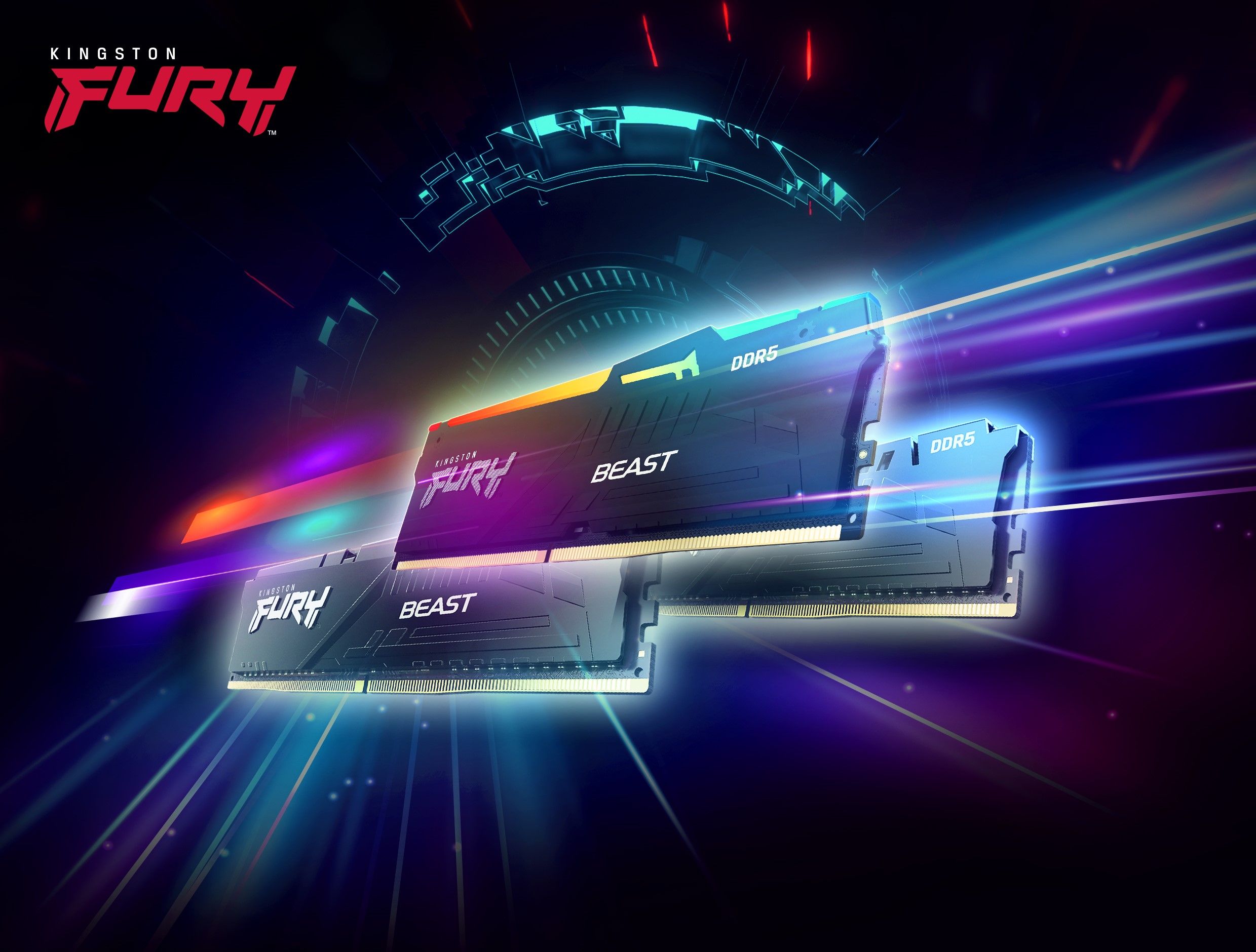 ▲▼金士頓今日宣布推出Kingston FURY Beast DDR5 AM5記憶體系列。（圖／金士頓提供）