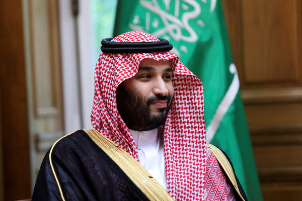 ▲▼沙烏地王儲穆罕默德·沙爾曼（Mohammed bin Salman）於2022年7月26日在雅典會見希臘總理。（圖／路透）