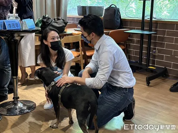 ▲▼蔣萬安「友善動物 台北更好」政策發佈會。（圖／記者袁茵攝）