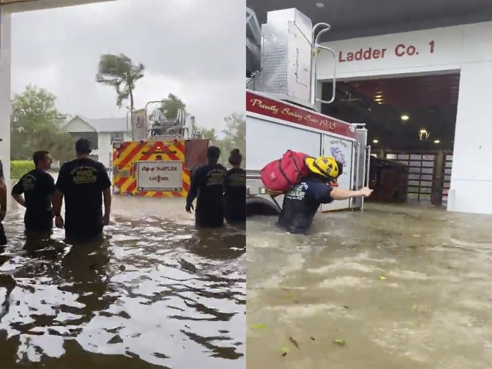 ▲▼巨獸級颶風登陸佛州，已釀水災並造成23人失蹤。（圖／達志影像／美聯社）