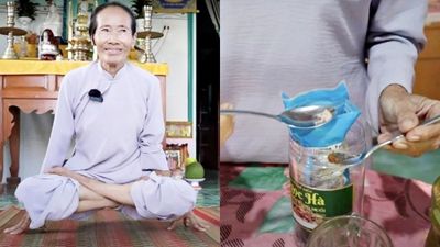 宣稱40年不吃固態食物！越南瑜珈老師說她22歲開始只喝水　生病還因此痊癒