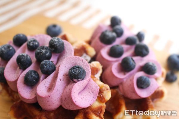 ▲法朋烘焙甜點坊-大潮限定藍莓鬆餅。（圖／有趣市集提供）