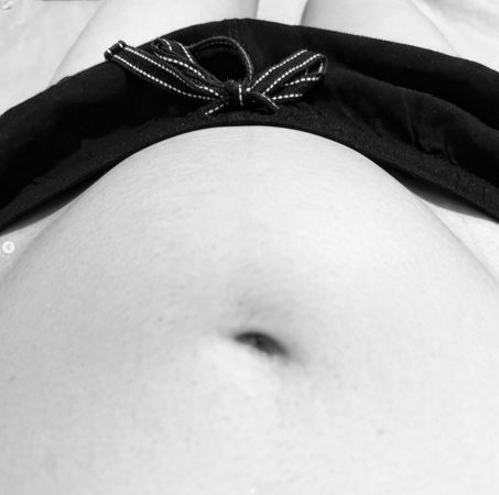 ▲林雨葶懷孕初期確診又遇下體出血，非常緊張。（圖／翻攝自Instagram／ashlly517）
