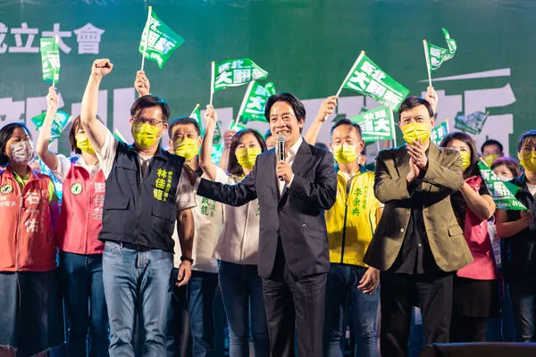 ▲▼余天、賴清德替林佳龍站台。（圖／林佳龍競辦提供）