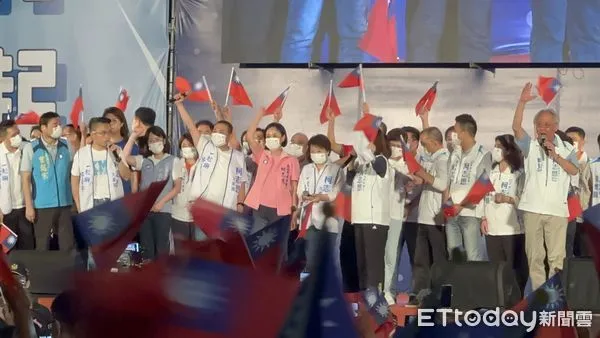 ▲▼柯志恩首場造勢活動。（圖／記者賴文萱攝）