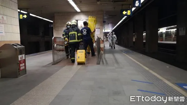 ▲▼        台北市萬華車站發生民眾被火車輾斃意外。     。（圖／記者黃彥傑攝）