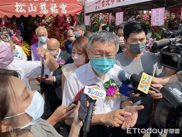 ▲▼柯文哲出席松山慈祐宮天上聖母重陽飛昇1035週年。（圖／記者袁茵攝）