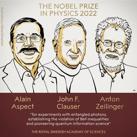 ▲▼諾貝爾物理學獎。（圖／翻攝自推特）