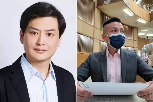 ▲民眾黨宜蘭縣議員參選人謝志得指控，國民黨新北市議員參選人陳偉杰抄襲他的論文。（圖／取自謝志得臉書、陳偉杰臉書）