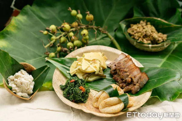 ▲巴拉雅拜部落媽媽美食。（圖／記者楊漢聲翻攝）