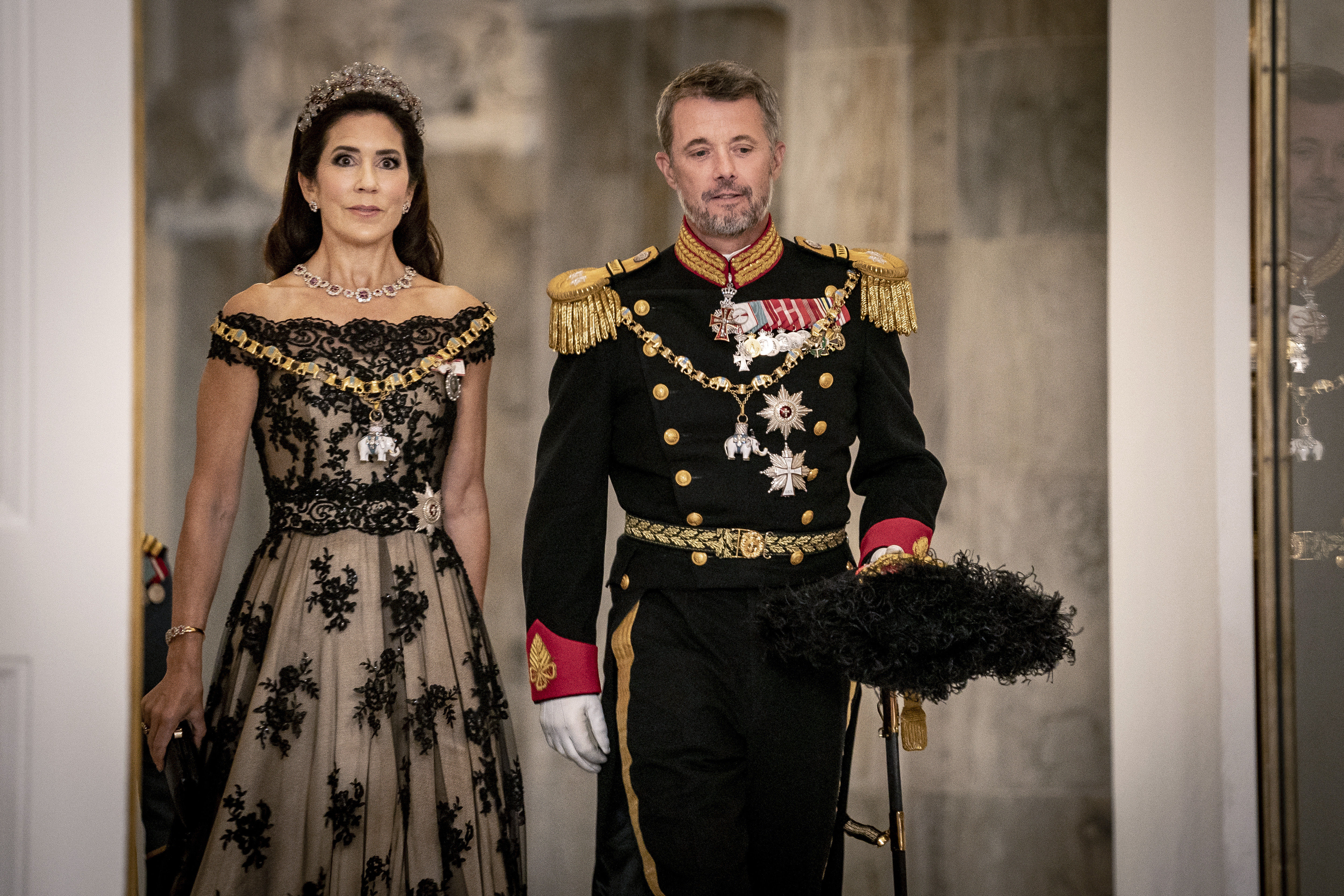 ▲▼丹麥王室,費德瑞克王儲與妻子瑪莉儲妃。（圖／達志影像／美聯社）