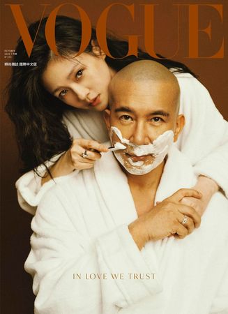 ▲▼大S點名「一洗頭錯誤」讓抬頭紋狂冒             。（圖／VOGUE雜誌提供）