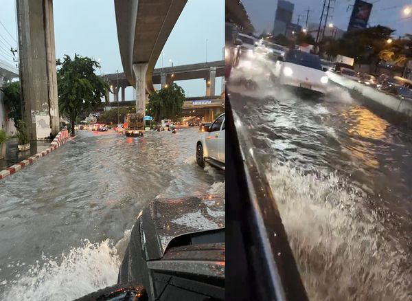 ▲▼侯昌明泰國旅遊遇淹大水。（圖／翻攝自Facebook／侯昌明）