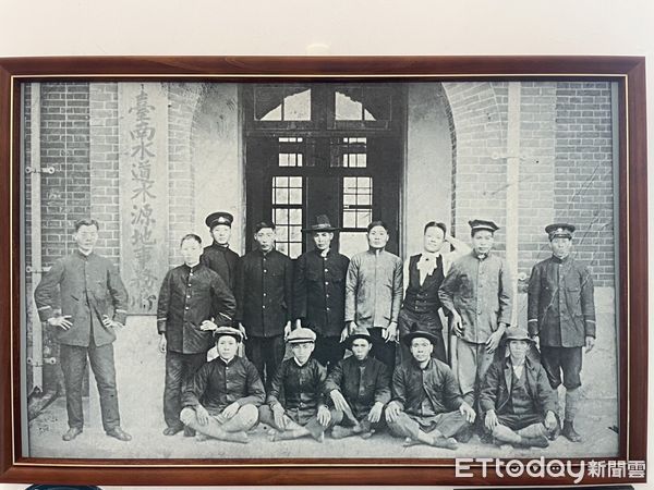 ▲台南山上花園水道博物館為慶祝建啟用百週年，9日舉行盛大的慶祝儀式。（圖／記者林悅翻攝，下同）