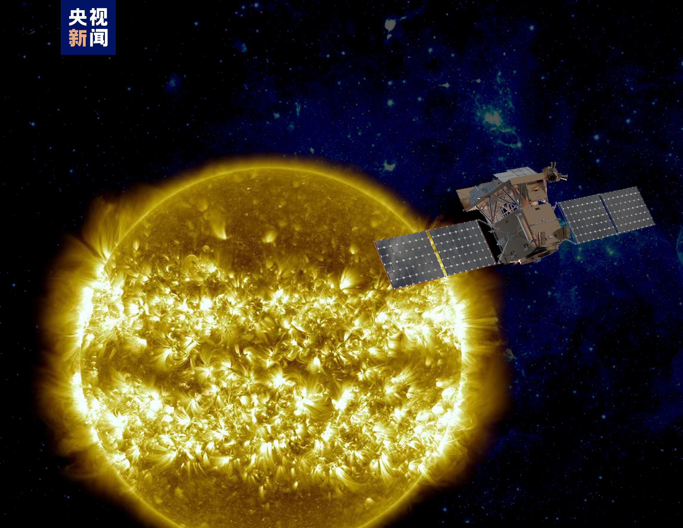 ▲大陸首顆先進天基太陽天文台衛星「夸父一號」9日成功發射。（圖／翻攝央視）