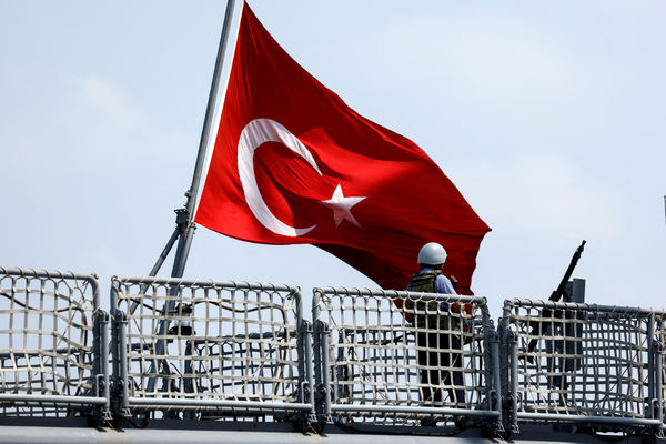 ▲▼土耳其國旗。（圖／路透）