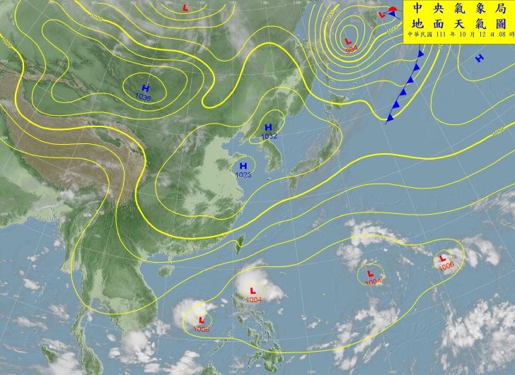 ▲▼             。（圖／氣象局）