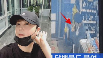 申彗星2度酒駕踉蹌進超商　「室內點火抽菸」畫面曝網怒：根本垃圾